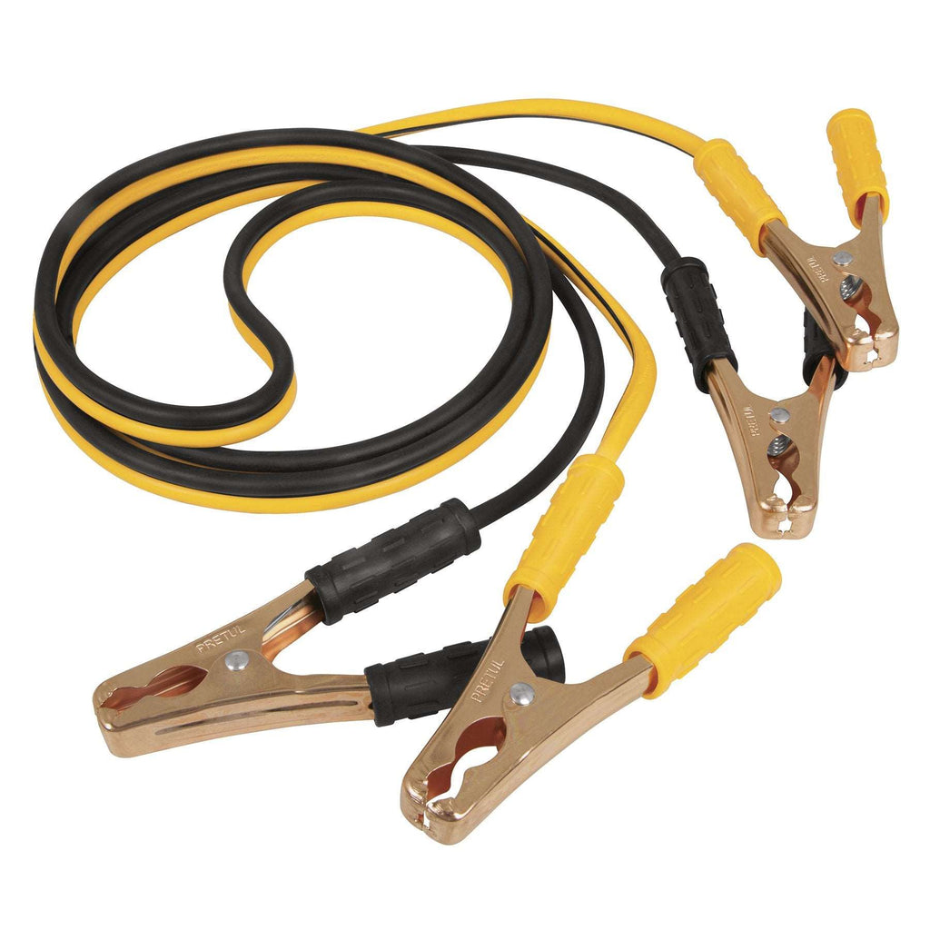 Cables pasa corriente, 2.5 m, calibre 10 AWG, Pretul freeshipping - Casco de Oro Ferreterías
