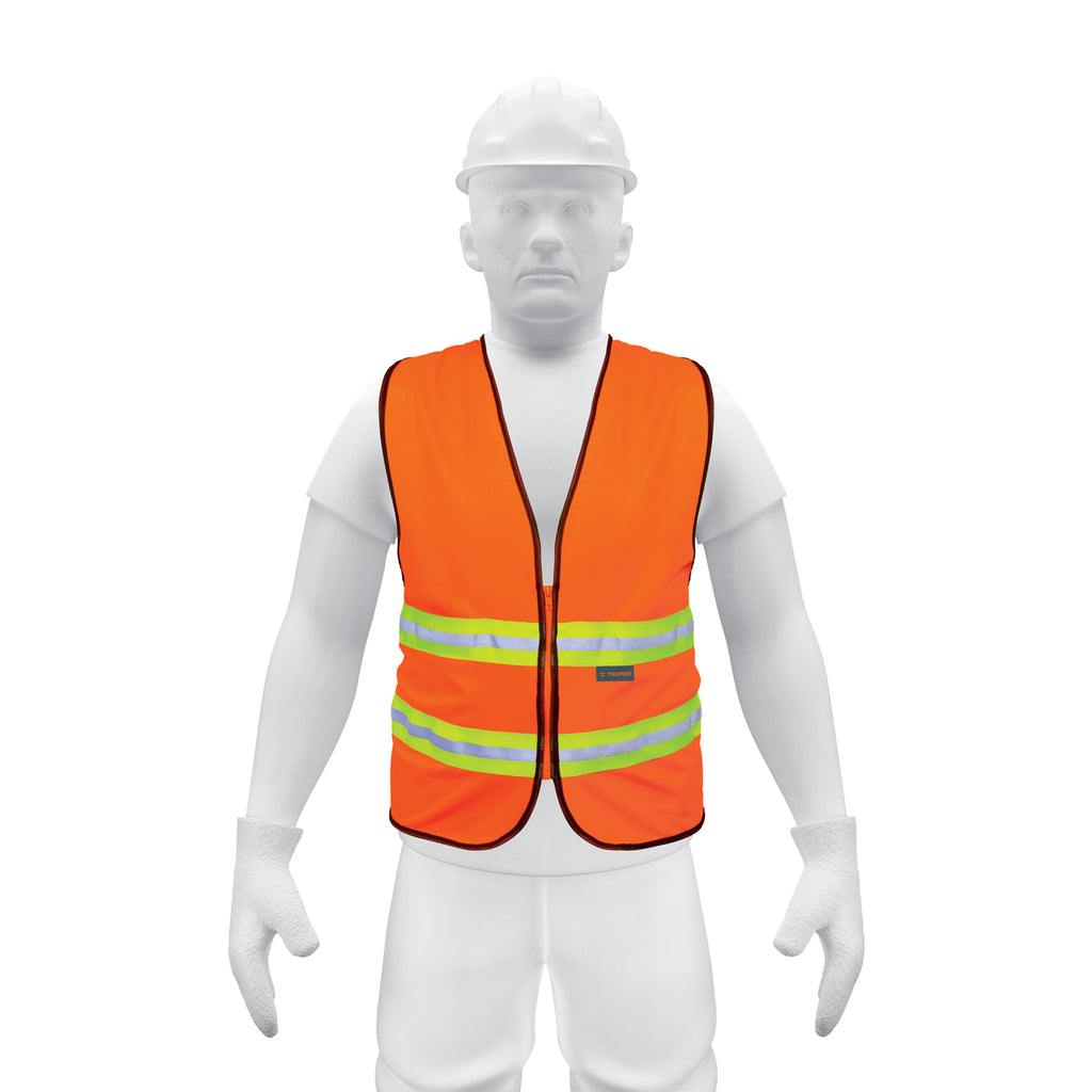chaleco-seguridad-cinta-reflejante-naranja-truper-13473