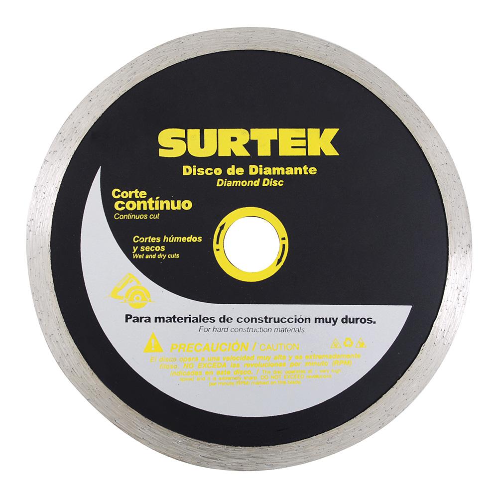 Disco de diamante rin continuo de 7" Surtek 123466 freeshipping - Casco de Oro Ferreterías