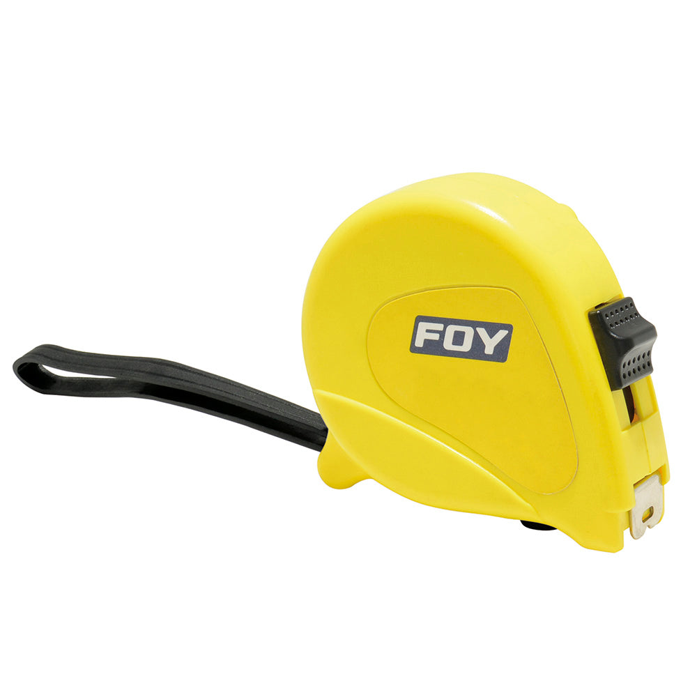 Flexómetro 5m x 3/4" amarillo Foy freeshipping - Casco de Oro Ferreterías