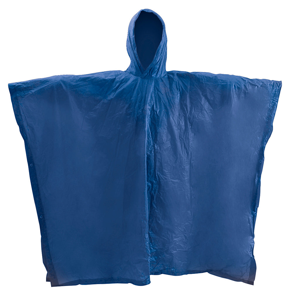 Poncho para Lluvia Tela Impermeable Azul – CONSELVA – Comercial