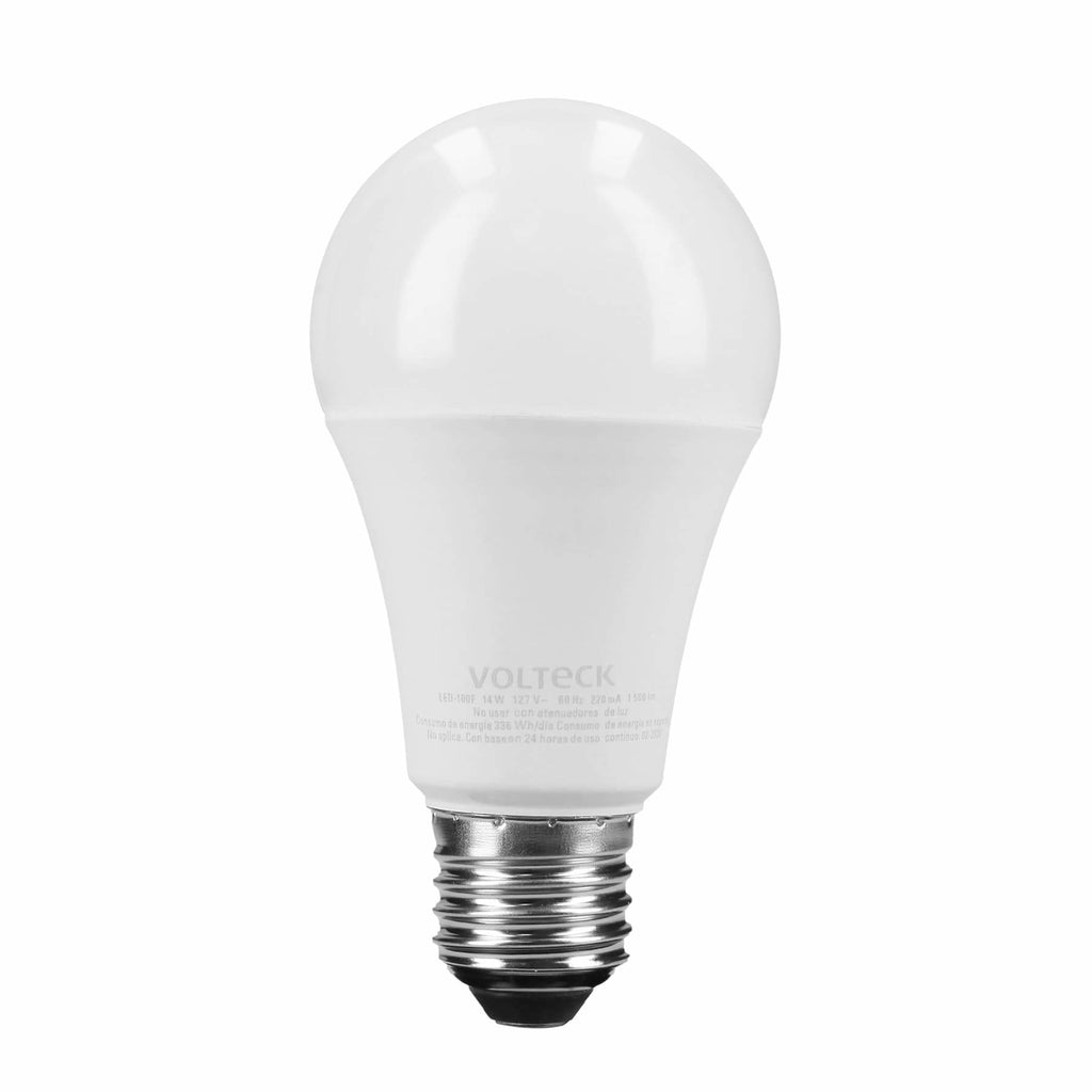 Lámpara de LED, A19, 14 W, luz de día freeshipping - Casco de Oro Ferreterías
