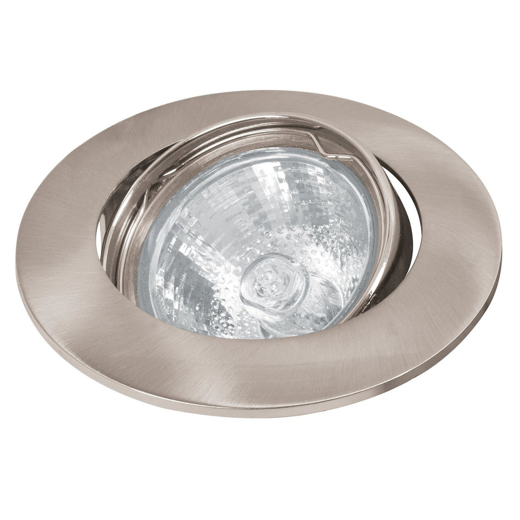 Empotrado, dirigible, satín para MR16 Volteck 46616 Volteck 46616 freeshipping - Casco de Oro Ferreterías