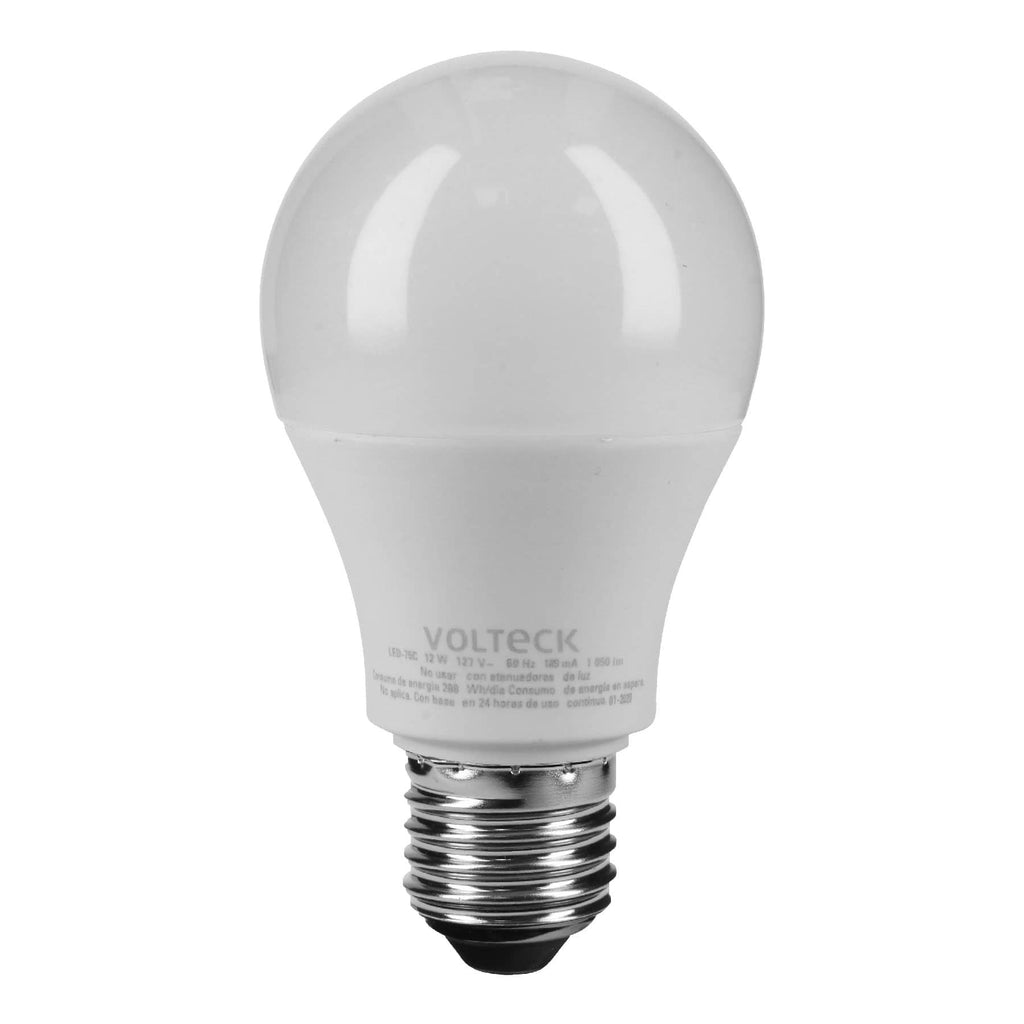 Lámpara de LED, A19, 12 W, luz cálida freeshipping - Casco de Oro Ferreterías