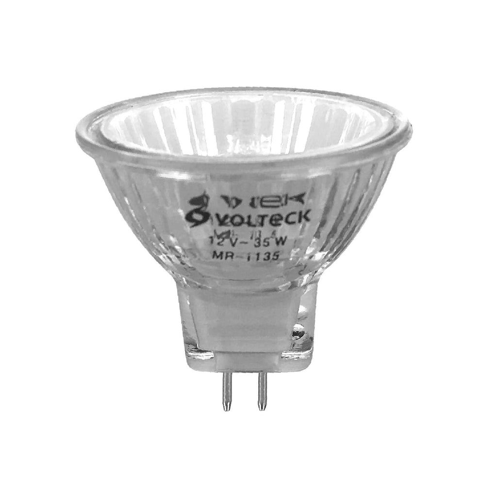 Lámpara de halógeno MR11, 35 W, transparente, Volteck freeshipping - Casco de Oro Ferreterías