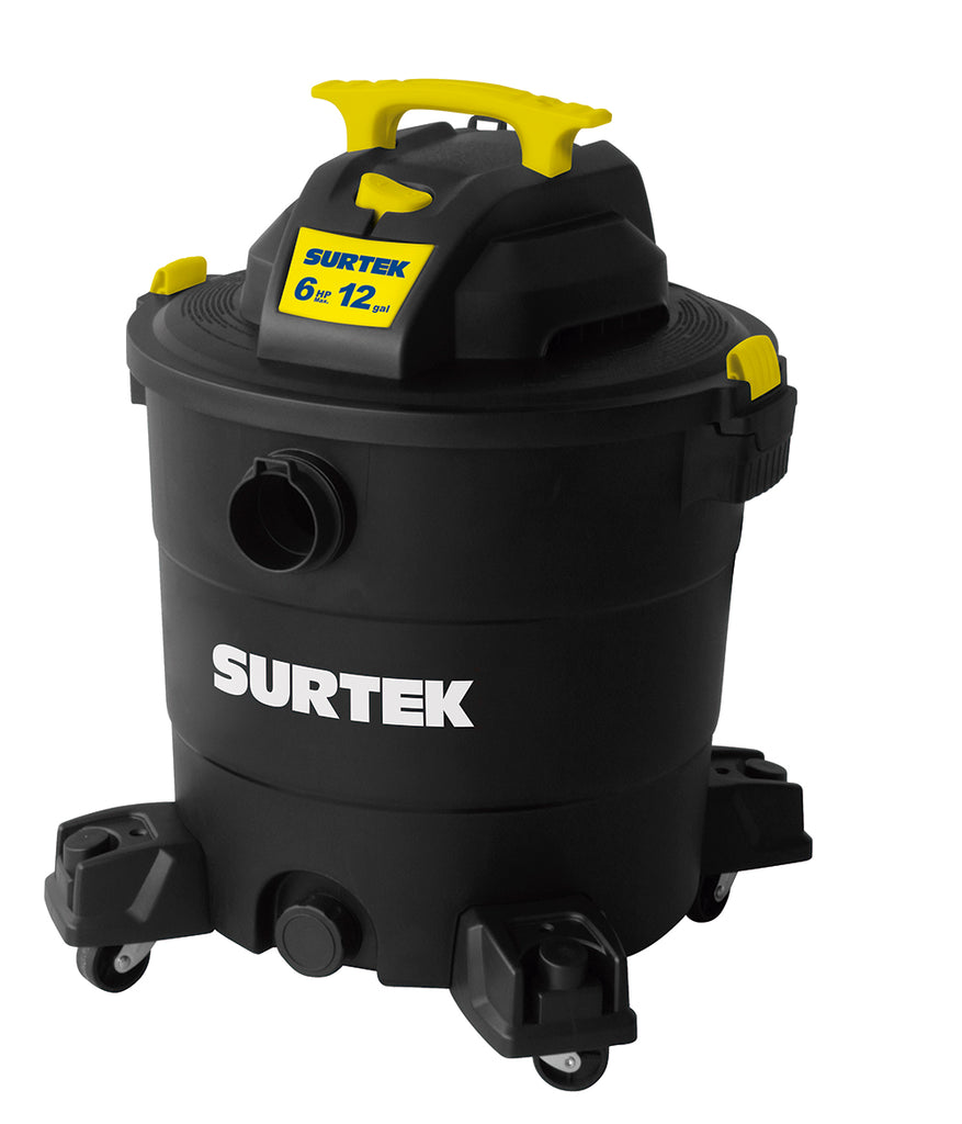 Surtek Aspiradora 12 gal 6HP freeshipping - Casco de Oro Ferreterías