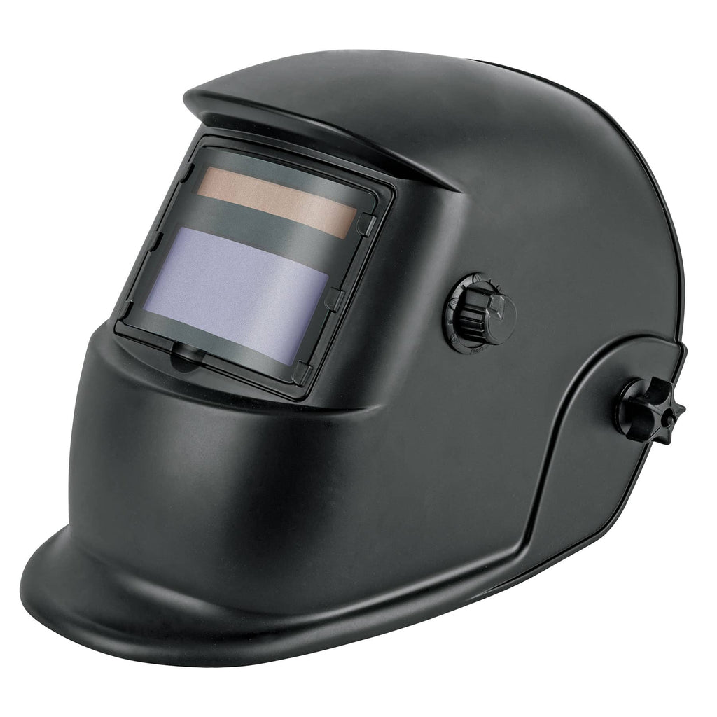 Careta electrónica para soldar sombra 9a13 Pretul con micas freeshipping - Casco de Oro Ferreterías