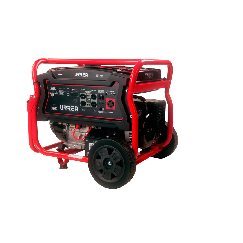 Generador a gasolina 25L, 9000 W, 120/ 240 V, 60 Hz Urrea freeshipping - Casco de Oro Ferreterías