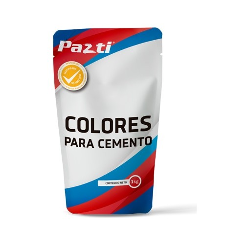 Pintura para cemento Rojo carmin Pazti freeshipping - Casco de Oro Ferreterías
