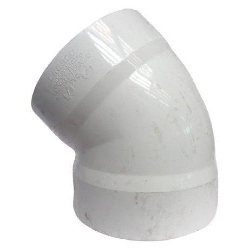 Codo 45° PVC Sanitario de 2" freeshipping - Casco de Oro Ferreterías