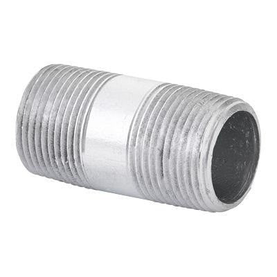 Niplo galvanzado con rosca de 1/2 semi corrido freeshipping - Casco de Oro Ferreterías